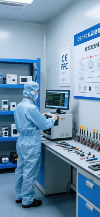 热成像产品正在做 CE FCC 检测