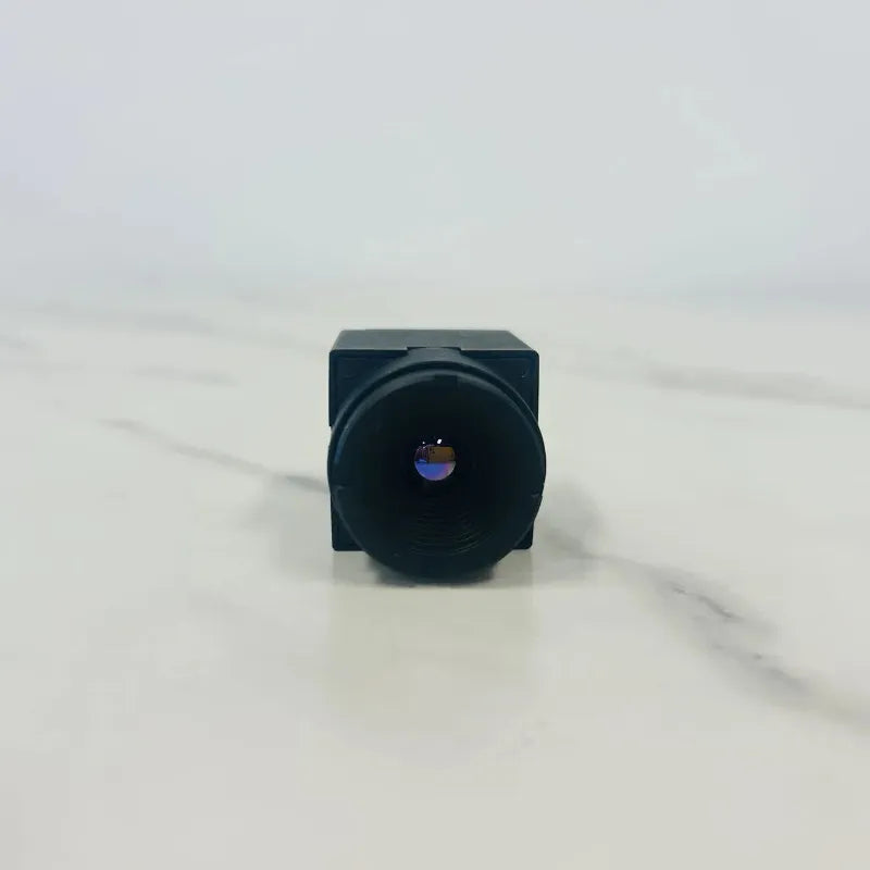 Close-up of the AC640 thermal imaging core module lens