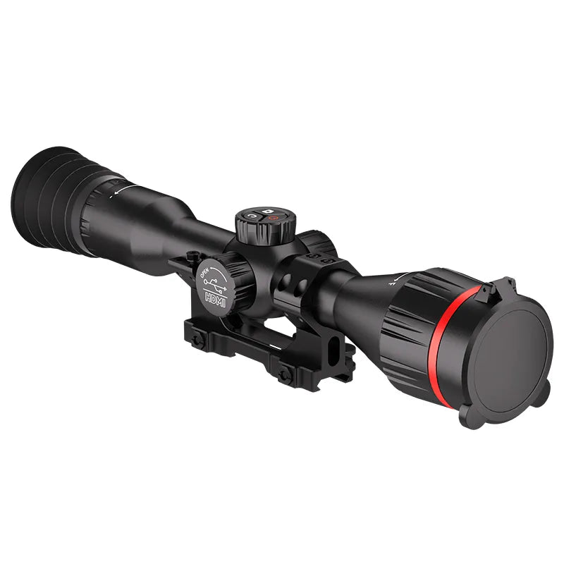 Panoramic display of tactical thermal imaging scope